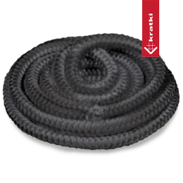 Sznur uszczelniający okrągły czarny fi 9.5mm S2