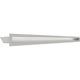 Griglia di ventilazione LUFT 6x100 bianco Slim