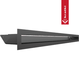Vent Cover LUFT 6x80 graphite Slim
