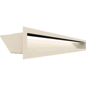 Kratka wentylacyjna kominkowa LUFT 9x80 kremowa Slim