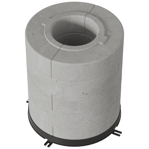 Set discuri de acumulare beton 10 buc. 5 straturi pentru sobe REN/L