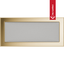 Griglia di Aerazione 17x37 placcato oro