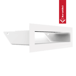 Rejilla de ventilación LUFT 6x20 blanco Slim