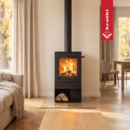 Stahlofen KRATKI K5 MODULO 7 kW Ø 150 Hauptnischen