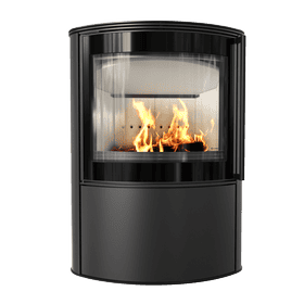 Wood burning steel stove BJORN Ø 150 8kW