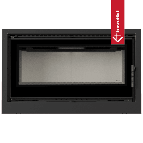 ARKET枠 Fireplace cassette KRATKI ARKE 95 14 kW Ø 200 | Kratki