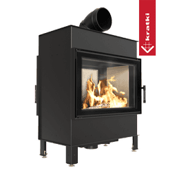 Focar semineu KRATKI LUCY TUNNEL 14 kW Ø 200
