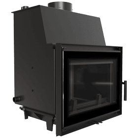 Water heating fireplace ZOSIA DECO 14 kW Ø 200