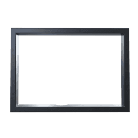 Frame for ZIBI G fireplace stove frame width 35 mm