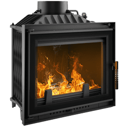 Kamineinsatz Gusseisen KRATKI ANTEK DECO 10 kW Ø 180
