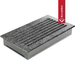 Griglia di Aerazione FRESH 17x30 nero e argento