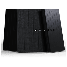 Desky TERMOTEC černé VN 810/410 pravá BS výsuvná dvířka (sada)