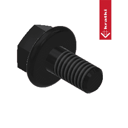 Śruba z kołnierzem M6 x 12