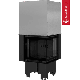 Stålpeis VNP 480/480 8 kW Ø 200 Oppløftbar sort termotek