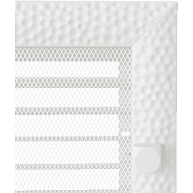 Rejilla de ventilación VENUS 17x30 blanco con persianas