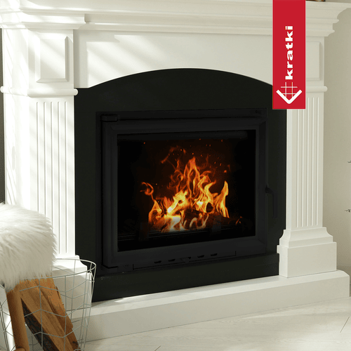 Fireplace cast iron KRATKI ZUZIA 15 kW Ø 200 | Kratki
