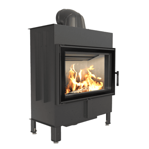 Chimenea de acero intelligente KRATKI LUCY 14 kW Ø 200 MSK