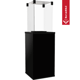 Patio Gas Heater Patio Mini Quartz Sinter Base Panel Nero Assoluto 8,2 kW