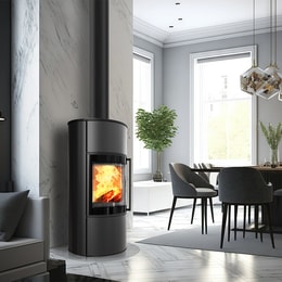Soba din otel KRATKI BJORN 8kW Ø 150
