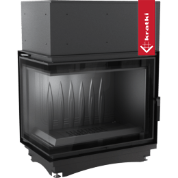 Støpejernspeis GRILLES AMELIA DECO venstre 21 kW Ø 200