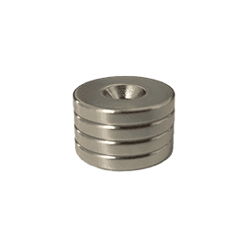 Round magnet fi 20x3 mm with M4 screw hole