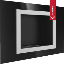 Chimenea Bioetanol de Pared OSCAR TÜV negro