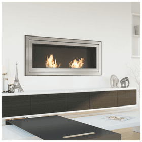 Wall mounted Bioethanol fireplace JULIET 1500 TÜV