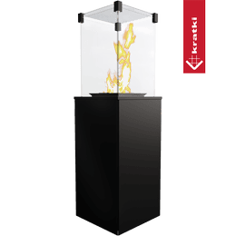 Ogrzewacz gazowy Patio stalowy sterowanie manualne 8,2 kW