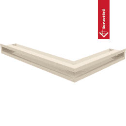 Vent Cover LUFT corner left 60x40x6 cream Slim