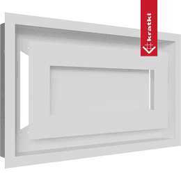 Capac aerisire WIND 22x37 alb