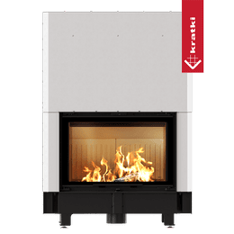 Kominek KRATKI ZIBI ECO 9,9 kW Ø 180 gilotyna