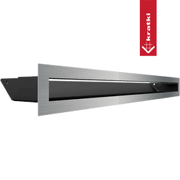 Ventilatiedeksel LUFT 6x60 gepolijst Slim