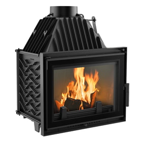 Cast iron fireplace ZUZIA DECO 15 kW Ø 200