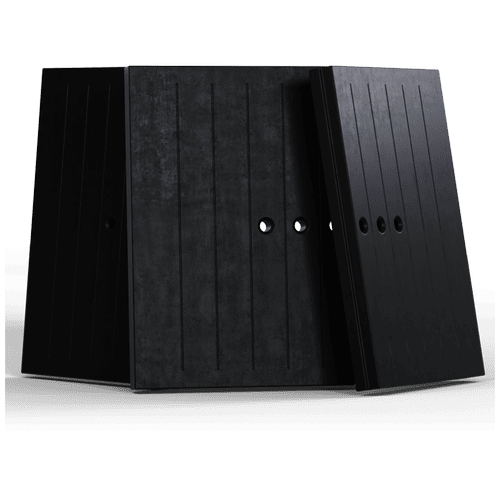 TERMOTEC plates black for MBA right BS (set)