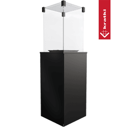 Ogrzewacz gazowy Patio stalowy sterowanie manualne 8,2 kW