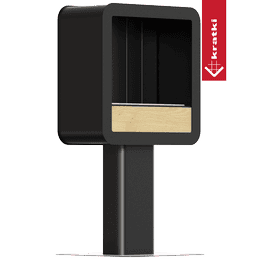 TETRA Biokamin mit Eichenfront