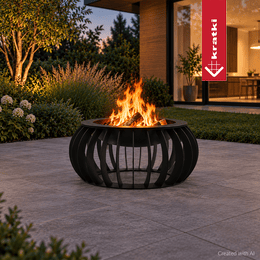 Garden fire pit LUNO 650