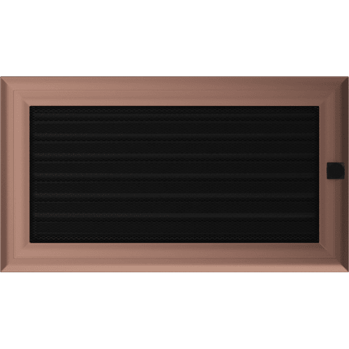 Vent Cover Oskar 17x30 copper with blinds