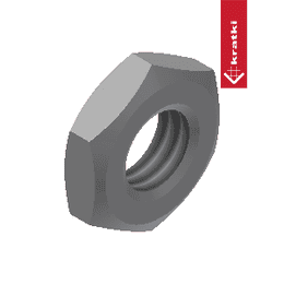 Nakrętka niska M8 DIN 439 / 82153 ocynk jm 100 szt.