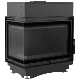 Wasserführender Kamineinsatz KRATKI MAJA DECO links 8 kW Ø 180