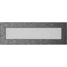 Pokrov za prezračevanje 11x32 črne in srebrne barve