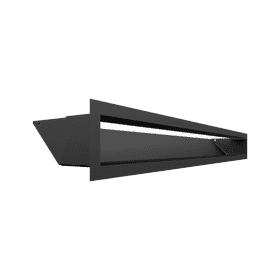 Kratka wentylacyjna kominkowa LUFT 9x80 czarna