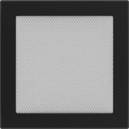 Pokrov za prezračevanje 22x22 črne barve
