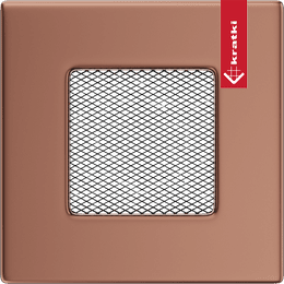 Ventilasjonsdeksel 11x11 galvanisk kobber