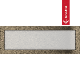 Vent Cover 17x49 black and gold