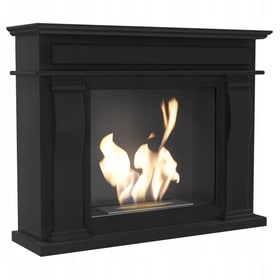 portal Bioethanol fireplace OCTOBER TÜV black