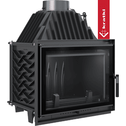 Ketaus židinys KRATKI ZUZIA ECO DECO 12 kW Ø 200