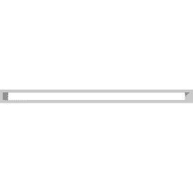 Kratka wentylacyjna kominkowa TUNEL 6x100 biała