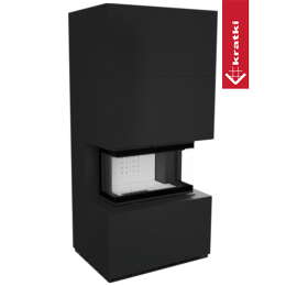 Tradisjonell peis RIST NBC 7kW Modular Zimbabwe Nero