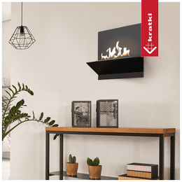 Wall mounted Bioethanol fireplace BESTA